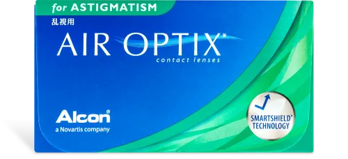 Air Optix For Astigmatism 6 pack box front