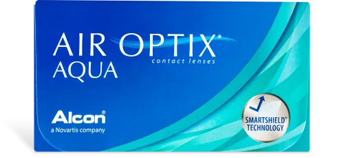 Air Optix Aqua 6 pack box front
