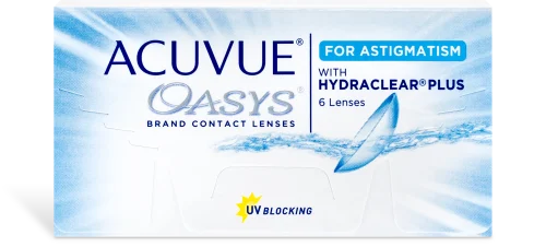 Acuvue Oasys For Astigmatism 6 pack box front