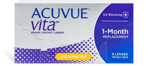 Acuvue Vita for Astigmatism 6pk box front