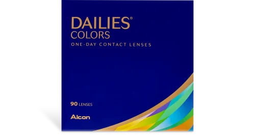 Dailies Colors 90 pack box front
