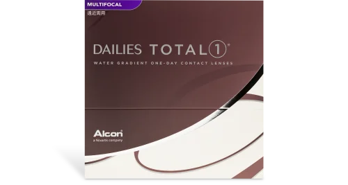 Dailies Total 1 Multifocal 90pk box front