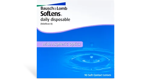 Soflens Daily Disposable 90 pack box front