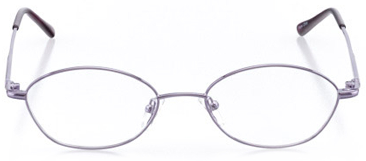 berea: women's cat eye eyeglasses in purple - front view