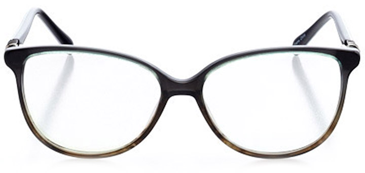 sancerre: women's oval eyeglasses in blue - front view