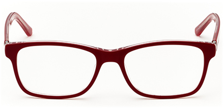 Johnson Bay :Square Eyeglasses in Red | Stanton Optical