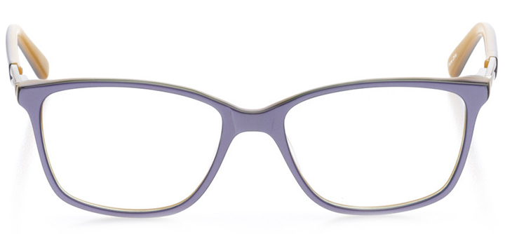 saint petersburg: women's cat eye eyeglasses in purple - front view