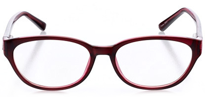 sintra: women's oval eyeglasses in purple - front view
