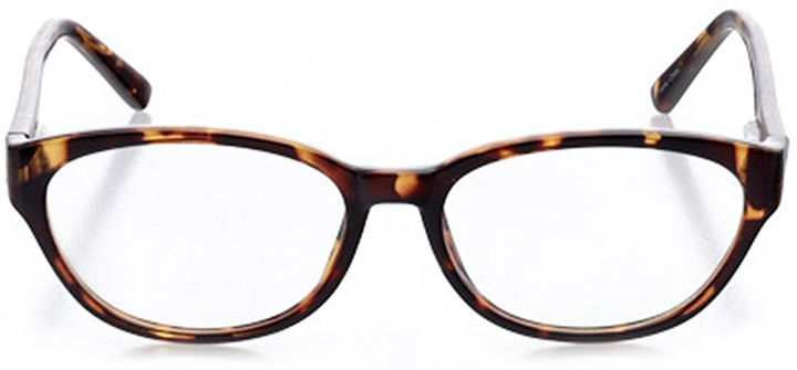 sintra: women's oval eyeglasses in tortoise - front view