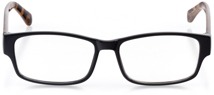 monte carlo: women's rectangle eyeglasses in tortoise - front view