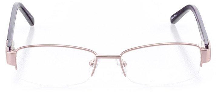 havre de grace: women's rectangle eyeglasses in purple - front view
