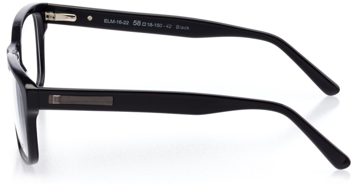 Elan 9142 Black 52/16 Dbl Br Men's Metal Eyeglass Frame Lot NOS lot#148 5 Pc 
