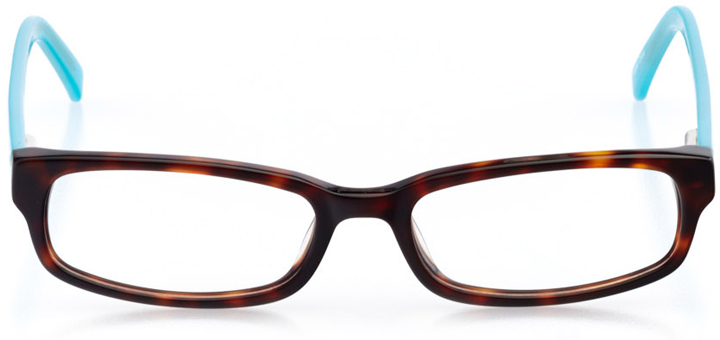 flagstaff: rectangle eyeglasses in tortoise - front view