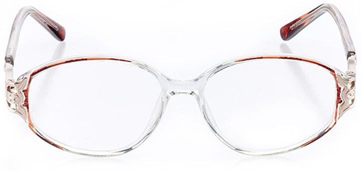 sun valley: women's oval eyeglasses in pink - front view