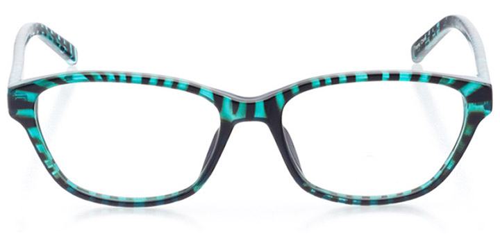 savona: women's cat eye eyeglasses in tortoise - front view