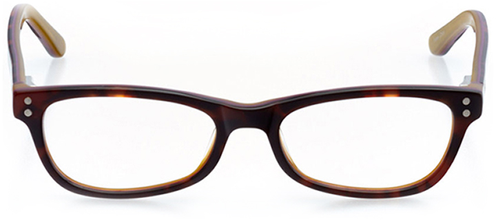 bellingham: rectangle eyeglasses in tortoise - front view
