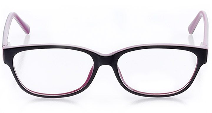 malibu: women's cat eye eyeglasses in purple - front view