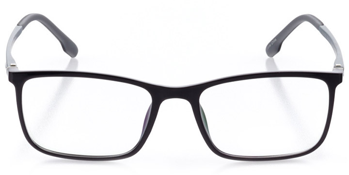 martigny: men's rectangle eyeglasses in gray - front view