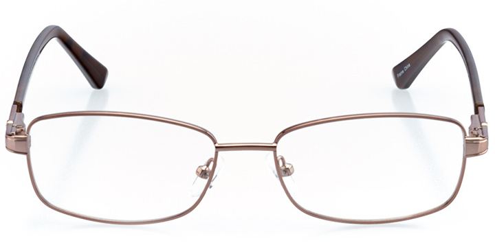 sioux falls: women's rectangle eyeglasses in tortoise - front view