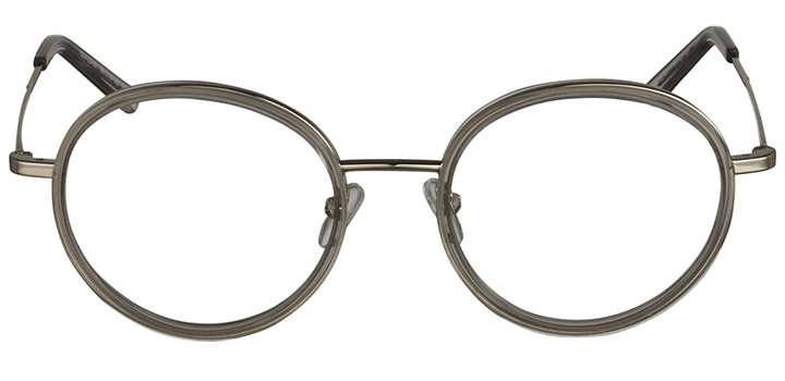 Woodbridge:Round Eyeglasses in Crystal | Stanton Optical