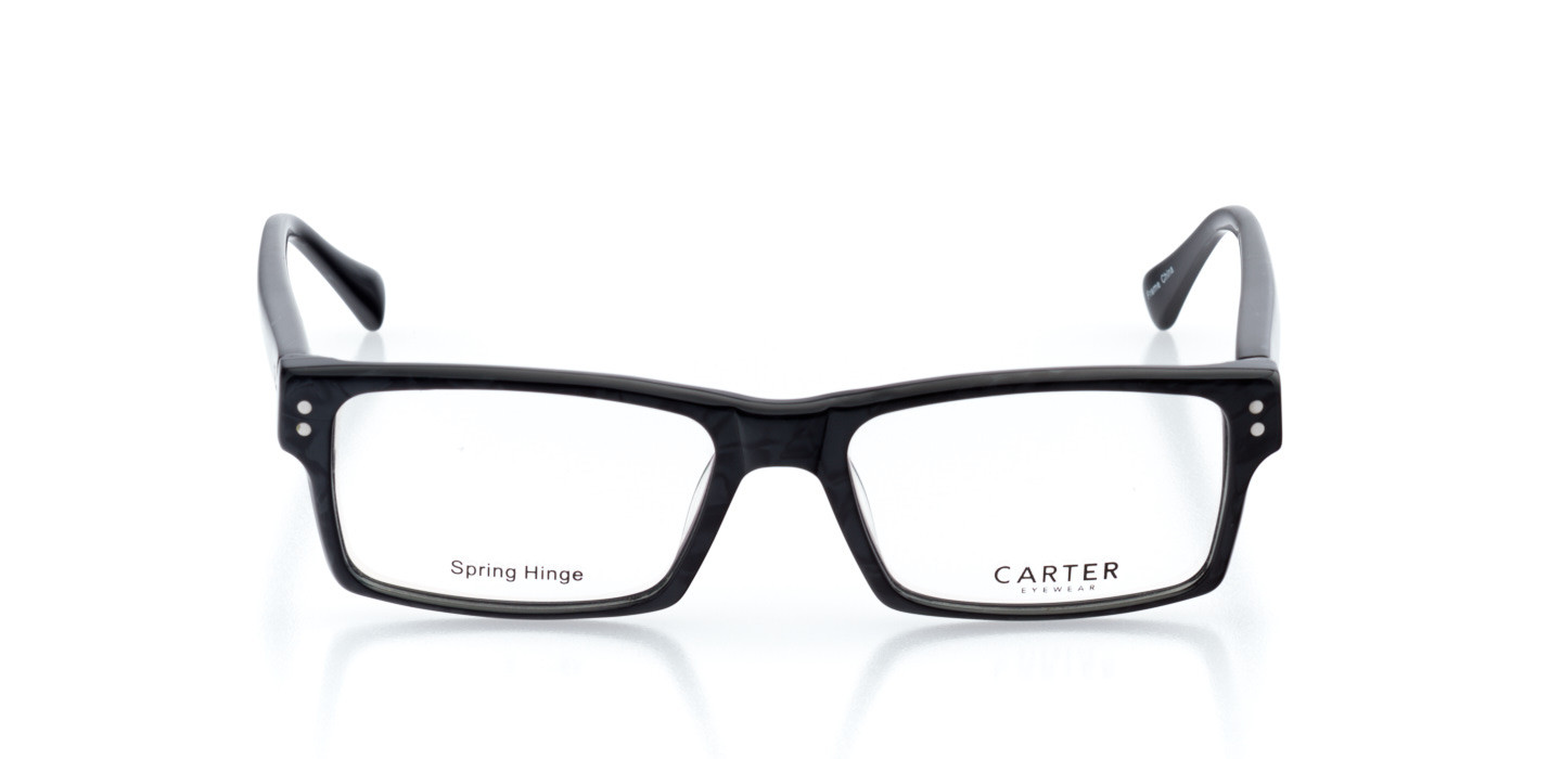 Knoxville Men's Rectangle Eyeglasses in Black Stanton Optical