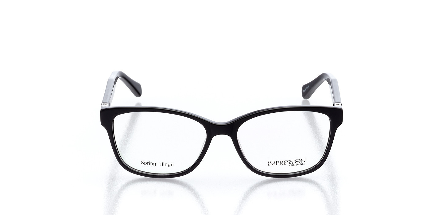 Waldorf Women's Rectangle Eyeglasses in Black Stanton Optical