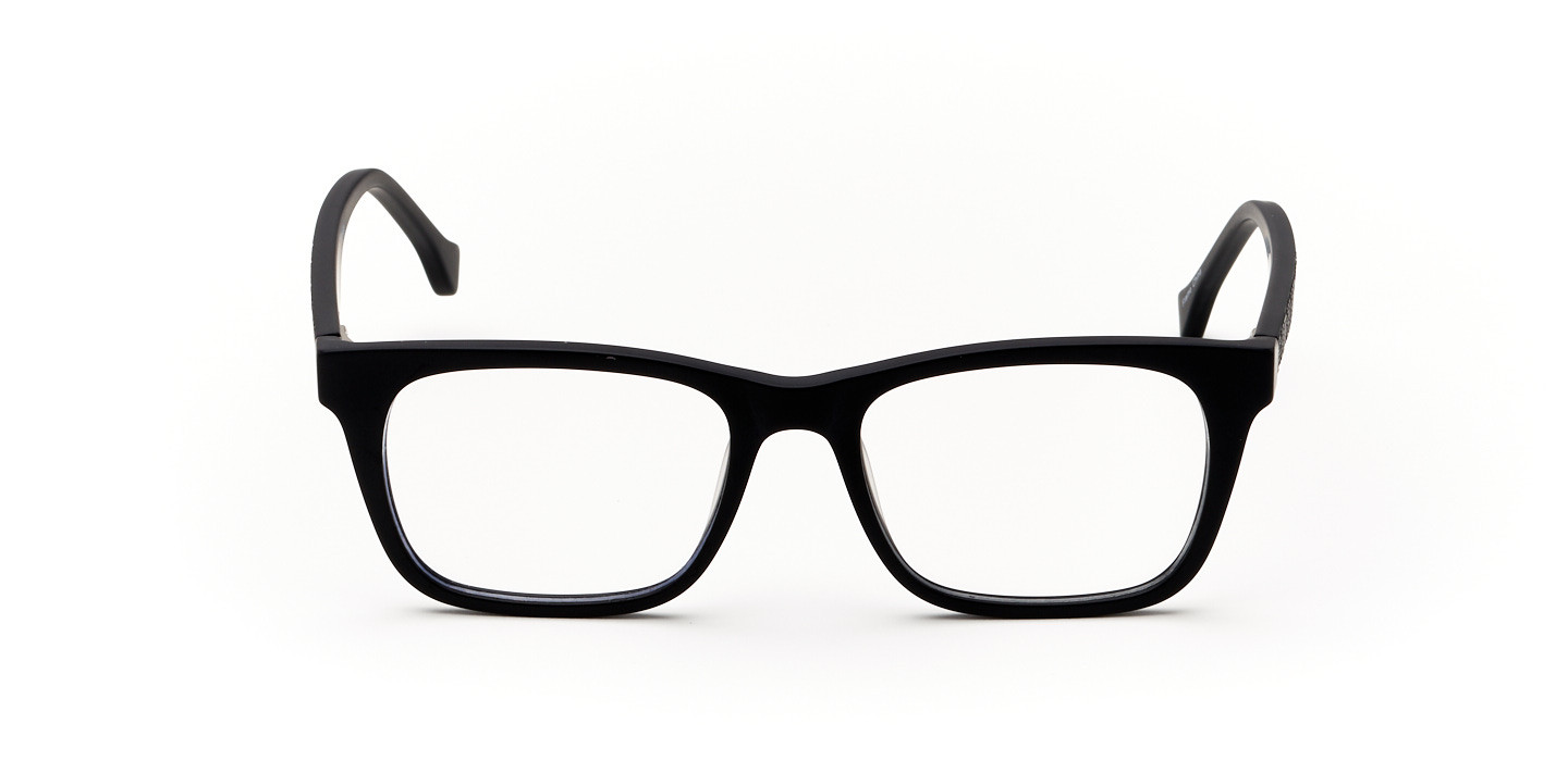 JanesvilleSquare Eyeglasses in Black Stanton Optical