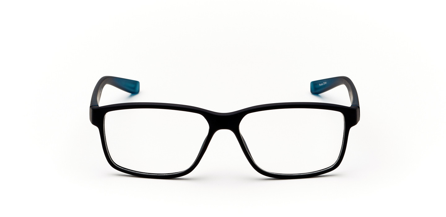 Batesville Rectangle Eyeglasses in Blue Stanton Optical
