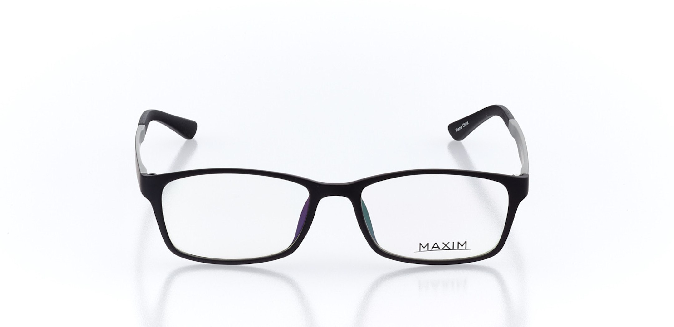 La Jolla Men's Rectangle Eyeglasses in Black Stanton Optical