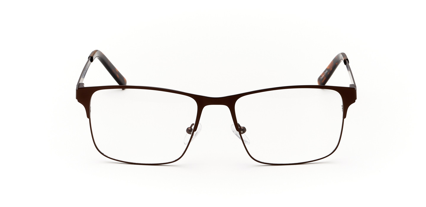 Duncan Rectangle Eyeglasses in Brown Stanton Optical
