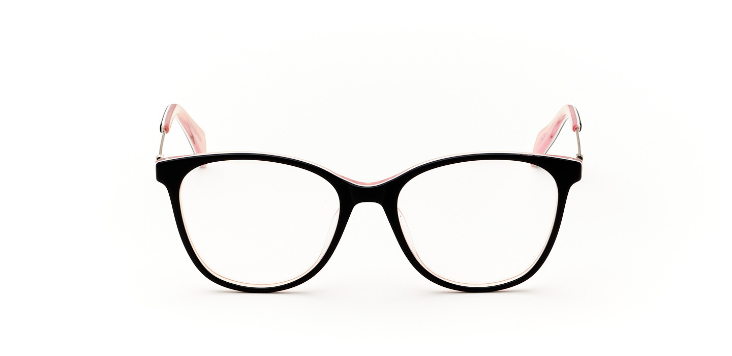 New Milton Rectangle Eyeglasses in Black Stanton Optical