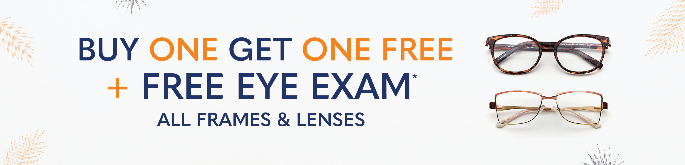 Buy one get one free sales eyeglasses