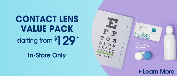 Contact lenses value pack