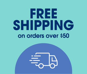 Free shipping on orders over $50